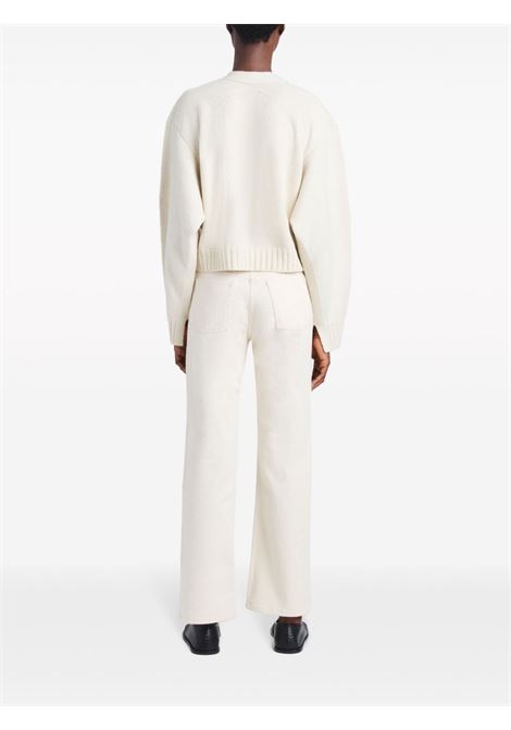 Jeans dritti Jasper crop in bianco - donna PROENZA SCHOULER WHITE LABEL | R2428002103